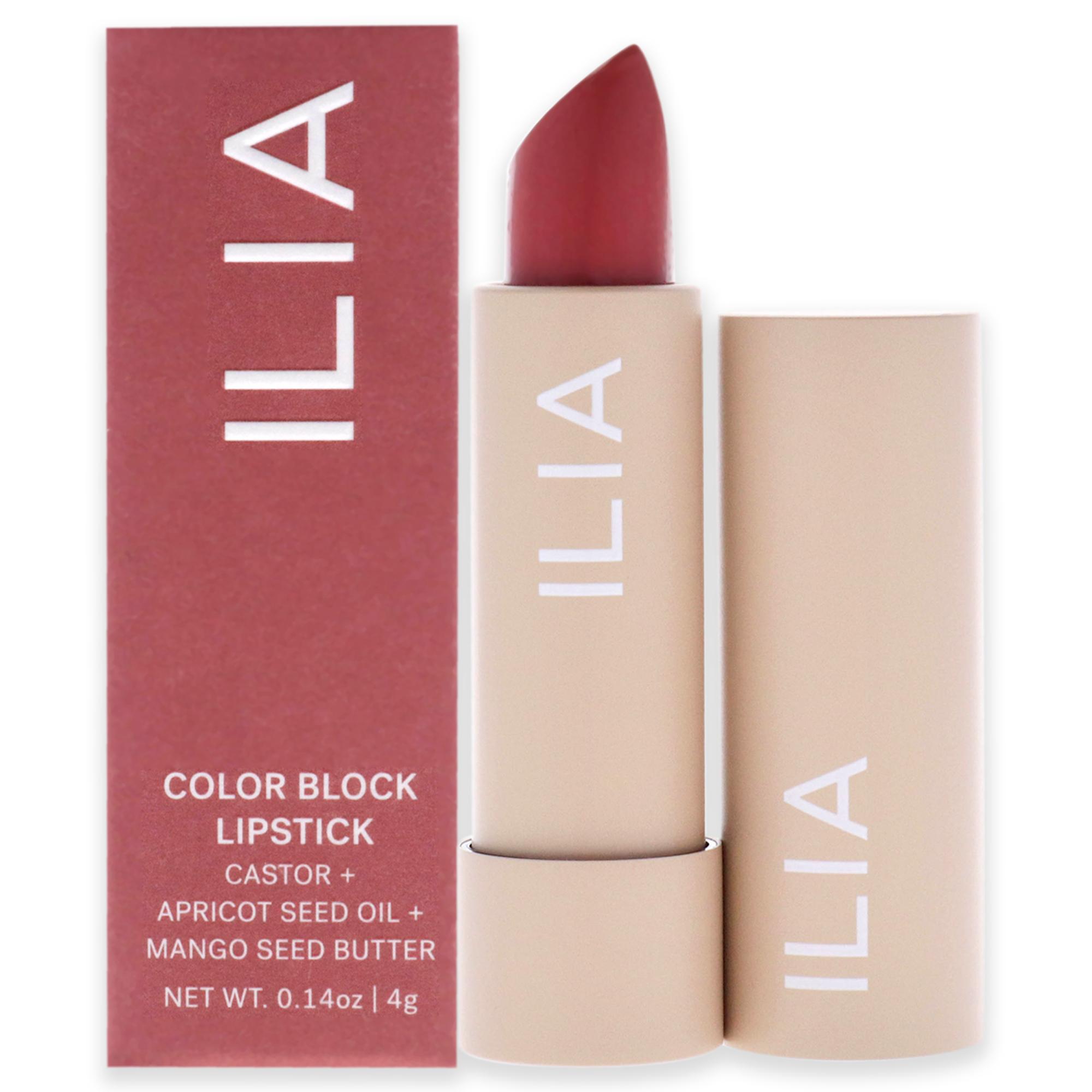  ILIA Beauty Color Block High Impact Lipstick Cinnabar 0.14oz イリア ビューティー カラー ブロック ハイ インパクト リップスティック 