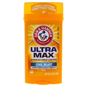 【正規品】【送料無料】　Arm & Hammer UltraMax Cool Blast Antiperspirant and Deodorant Stick 2.8oz アーム ＆ ハンマー ウルトラマックス クール ブラスト 制汗剤 ＆ デオドラント スティック　消臭　ボディケア　脇汗　体臭　ロールオン　【海外直送】