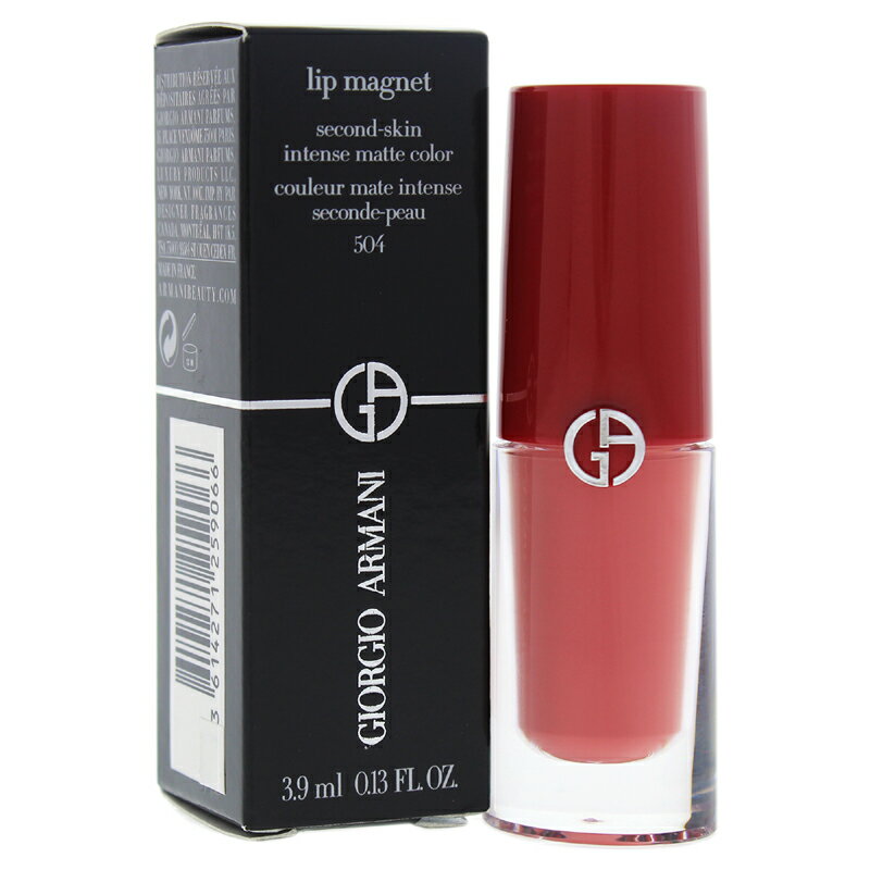 【正規品】【送料無料】 Giorgio Armani Lip Magnet Second-Skin Intense Matte - # 504 Nuda 0.13oz ジョルジオ アルマーニ リップ マグネット セカンド スキン インテンス マット 【海外直送】のサムネイル