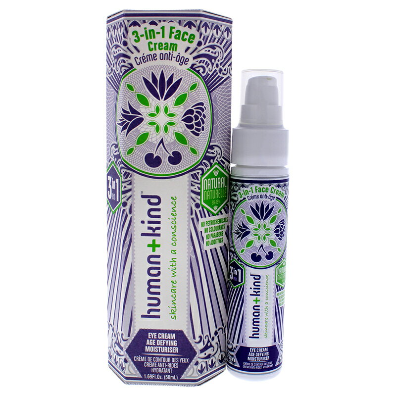 【正規品】【送料無料】【Human+Kind】Age-Defying 3-In-1 Cream1.69oz【海外直送】