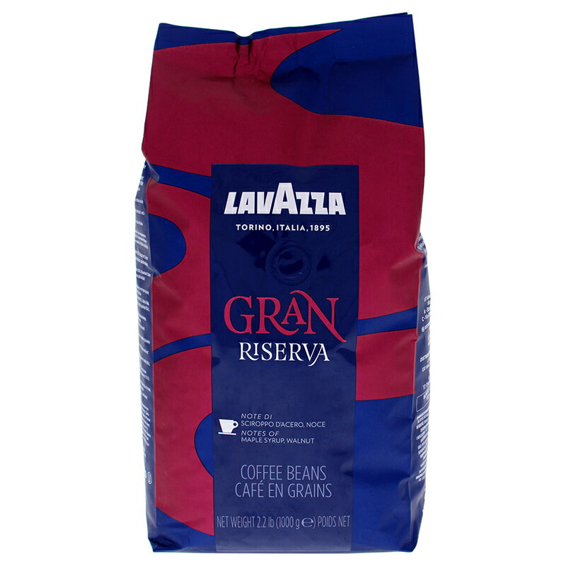 【正規品】【送料無料】 Lavazza Gran Riserva Espresso Intense Roast Whole Bean Coffee 35.2oz