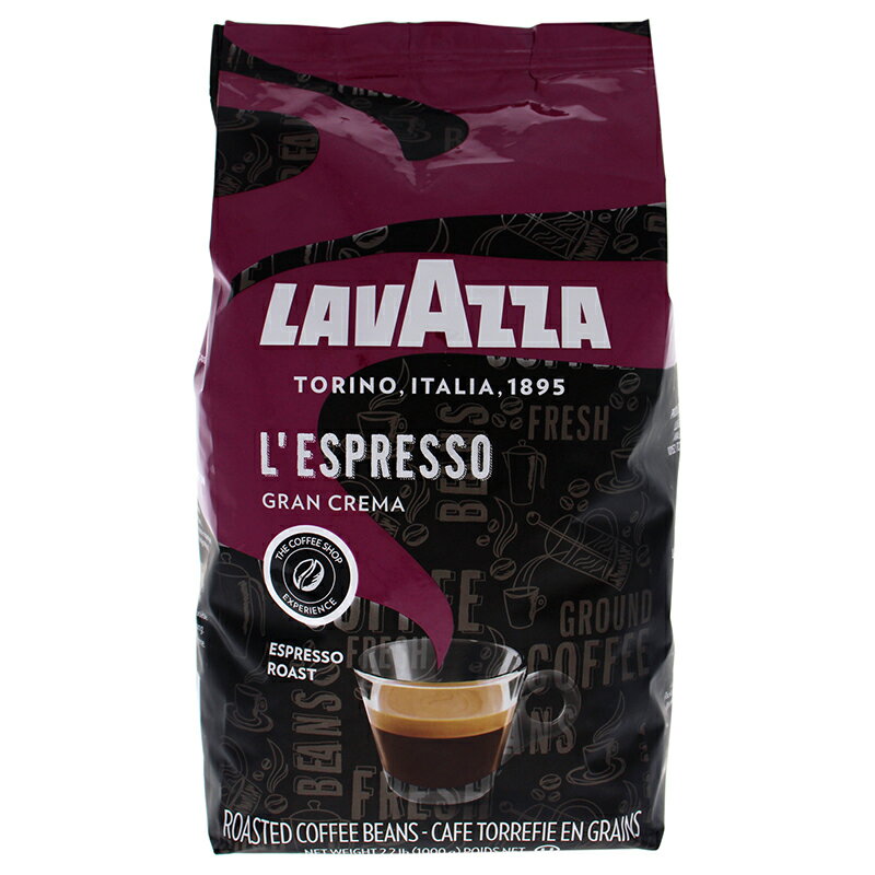 【正規品】【送料無料】 Lavazza LEspresso Gran Crema Roast Whole Bean Coffee 35.2oz