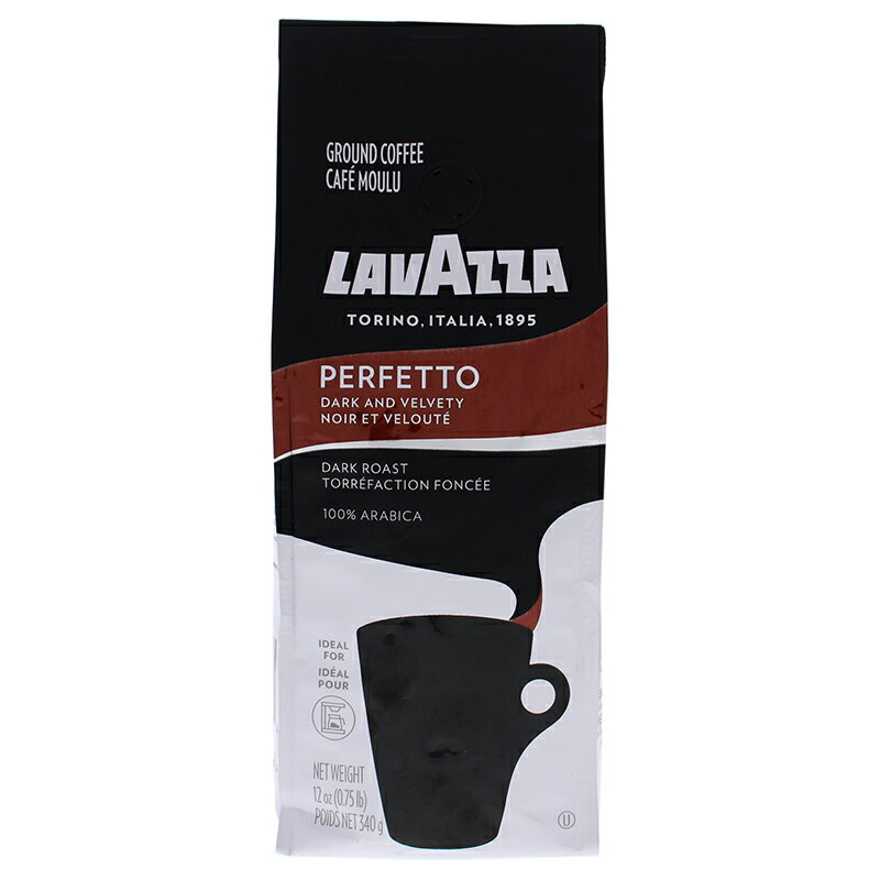 【正規品】【送料無料】 Lavazza Perfetto Espresso Roast Ground Coffee 12oz ラバッツァ パーフェット エスプレッソ ロースト グラウンド コーヒー