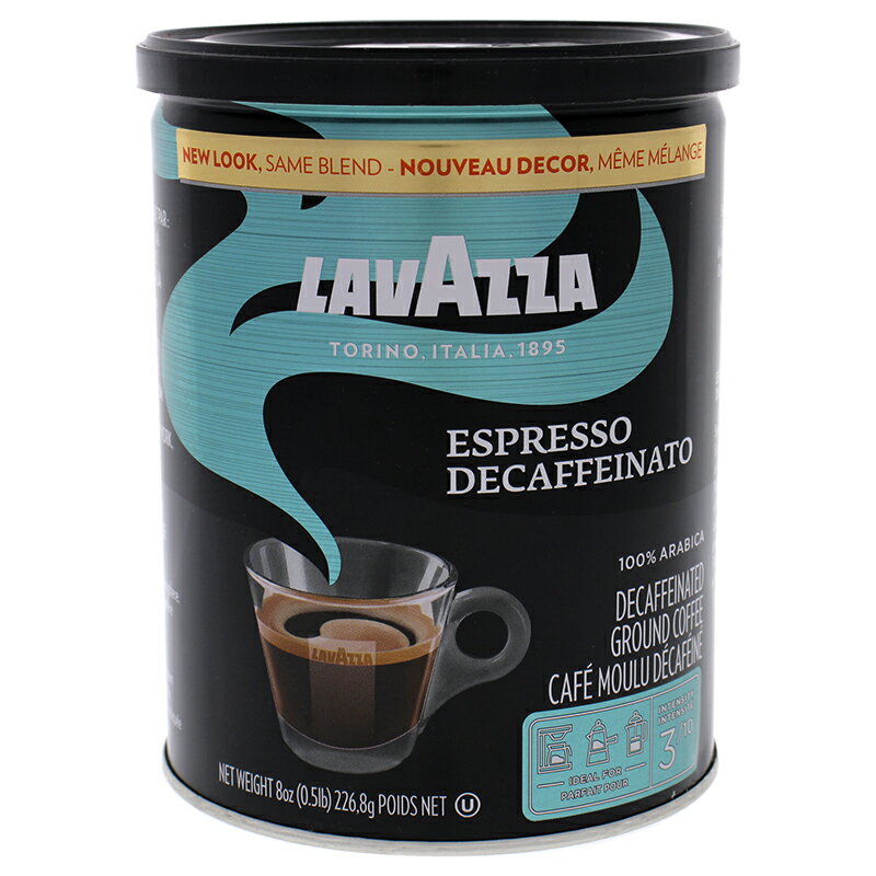 【正規品】【送料無料】 Lavazza Espresso Decaffeinato Medium Roast Ground Coffee 8oz