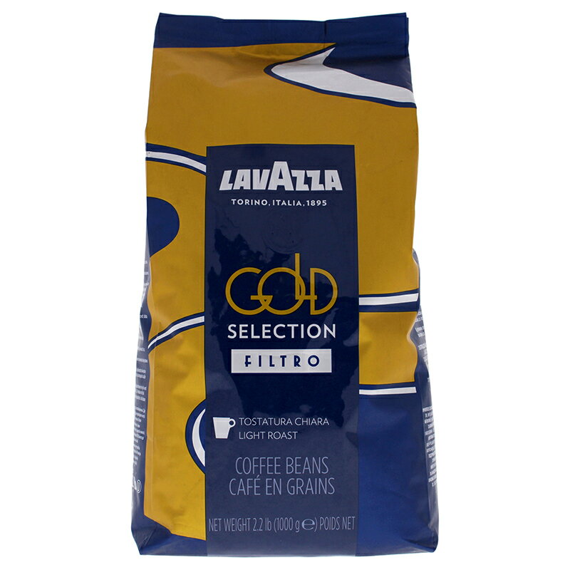 【正規品】【送料無料】 Lavazza Gold Selection Filtro Light Roast Coffee Beans 35.2oz ラバッツァ ゴールド セレクション フィルトロ ライト ロースト コーヒー