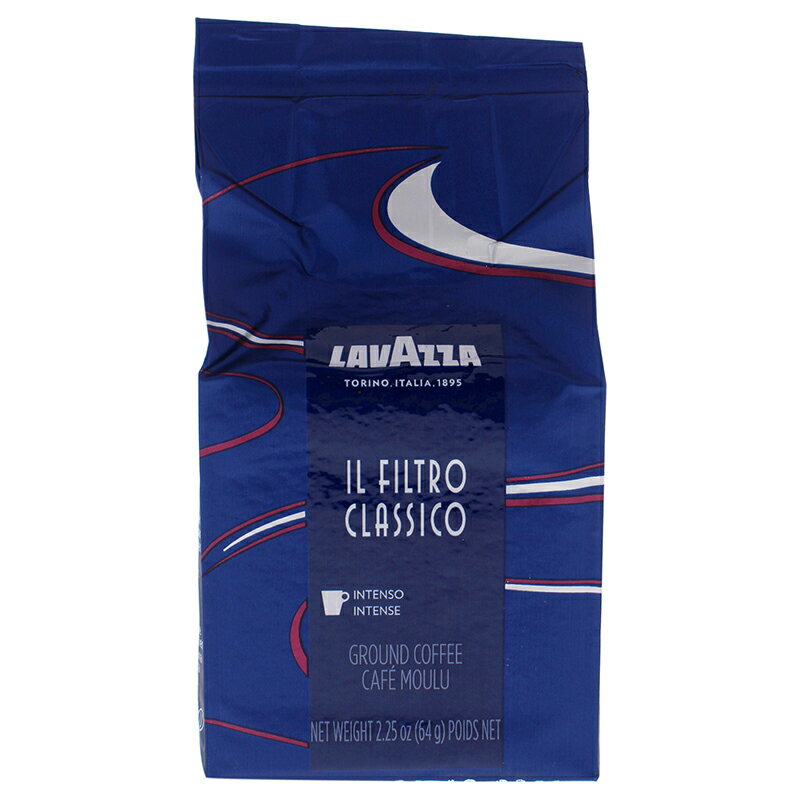 【正規品】【送料無料】 Lavazza Il Filtro Classico Intense Ground Coffee 30 x 2.25oz ラバッツァ II フィルトロ クラシコ インテンス