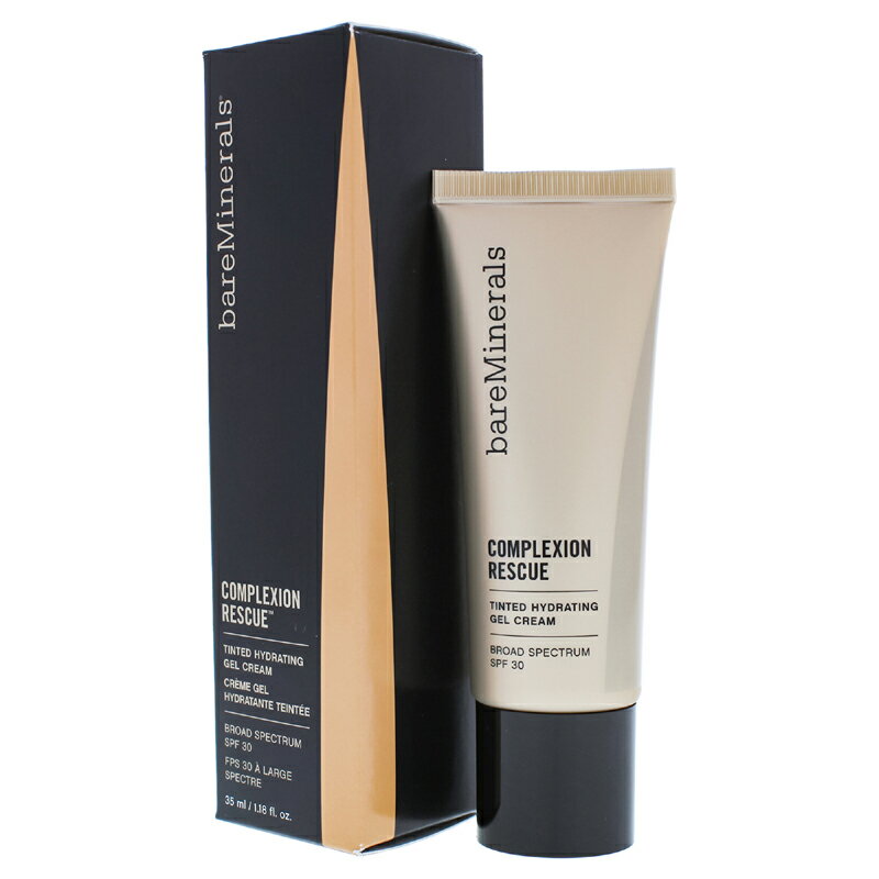 【正規品】【送料無料】 ベアミネラル bareMinerals Complexion Rescue Tinted Hydrating Gel Cream SPF 30 - 6.5 Desert 1.18oz ベアミネラル コンプレ レスキュー ティンテッド ハイドレイテ…