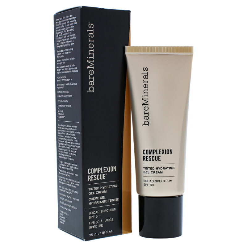 【正規品】【送料無料】 ベアミネラル bareMinerals Complexion Rescue Tinted Hydrating Gel Cream SPF 30 - 8-5 Terra 1.18oz ベアミネラル コンプレ レスキュー ティンテッド ハイドレイティング ジェル クリーム 【海外直送】のサムネイル