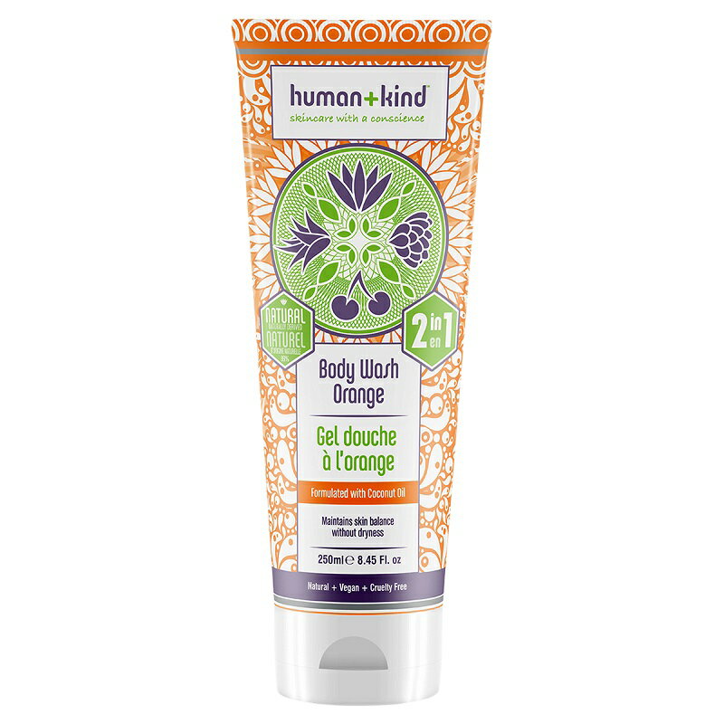 【正規品】【送料無料】 Human kind Body Wash Orange
