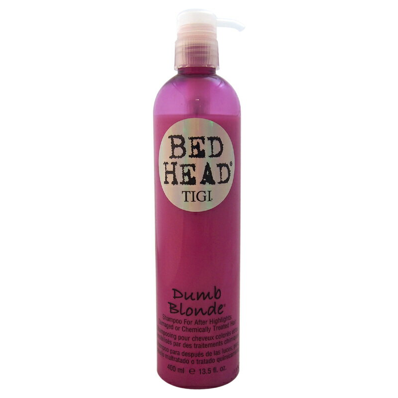 【正規品】【送料無料】 TIGI Bed Head Dumb Blonde Shampoo 13.5oz ティージー ベッドヘッド ダム ブロンド シャンプー 【海外直送】