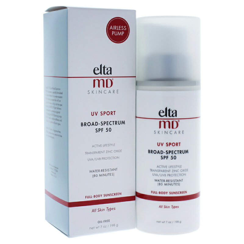 【正規品】【送料無料】EltaMDUV Sport Broad-Spectrum SPF 507ozUVスポーツ広域スペクトルSPF 50【海..