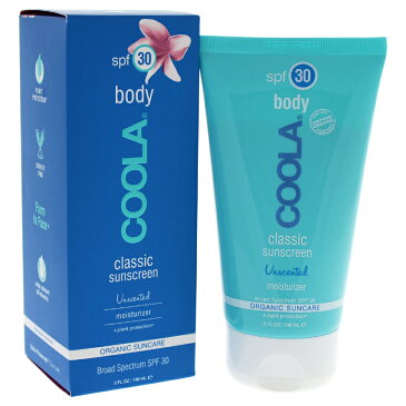 【正規品】【送料無料】CoolaBody Classic Sunscreen Moisturizer SPF 30 - Unscented5ozボディクラシックサンスクリーンモイスチャライザーSPF 30 - 無香料【海外直送】