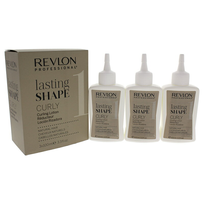 【正規品】【送料無料】 Revlon Lasting Shape Curly Natural Hair Lotion - 13 x 3.3oz レブロン ラスティング シェイプ カーリー ナチュラル ヘア ローション 【海外直送】