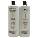 【正規品】【送料無料】【Nioxin】System 1 Cleanser & Scalp Therapy Conditioner Duo33.8ozシステム1クレンザー&スカルプセラピーコンディショナーデュオ【海外直送】