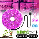 植物育成ライト LED育成ライト 育苗ライト usb 充電 室内栽培ライト 水耕栽培ランプ 室内栽培 家庭菜園 園芸用品 光補足 日照不足解消