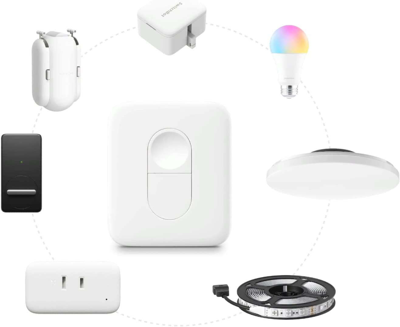 【150万ポイント山分け】SwitchBot スマートリモコン　スイッチボット リモートボタン ワンタッチ SwitchBot複数デバイスに対応 - スマートホーム 置き場所自由 遠隔操作 Bluetooth4.2