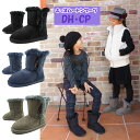 ≪福袋対象商品15A≫ DH・CP ファー付きムートンブーツ 女の子 子供靴 キッズ ジュニア ブーツ C10156 カジュアル モコモコ フワフワ 冬 防寒 ...
