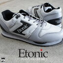 ＼ポイント8倍／エトニック Etonic トランザム グルカ メンズ スニーカー TRANS AM GHURKA ローカット カジュアルシューズ レザー レトロ シルバー/ブラック EML14F-18 送料無料 あす楽 evid