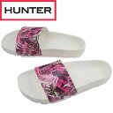 \ポイント8倍/ハンター HUNTER オリジナルジャングルプリント レディース シャワーサンダル WFD1049 ORIGINAL JUNGLE PRINT ...