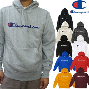 【あす楽】チャンピオン Champion アパレル メンズC3-J117 プルオーバースウェットパーカー ベーシックチャンピオン カジュアル トレーナー 無地 ロゴ 長袖 トップス スポーツ evid o-sg |5 /-