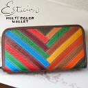 \ポイント8倍/送料無料 最強翌日配送 エスタシオン Estacion 長財布 本革 レザー レディース 1035 ラウンドファスナー 財布 ウォレット サイフ マルチ ≪11000円 福袋対象商品≫