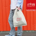 マンハッタンポーテージ Manhattan Portage バッグ メンズ レディース MP1329-CV-L キャンバスライト コレクション ボタニカル トートバッグエコバッグ 手提げ 手持ち リミテッド ベージュ コットン 撥水 限定 送料無料 あす楽 ≪11000円 福袋対象商品≫ evid mh-c