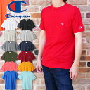 \ポイント6倍/≪福袋対象商品15A≫ チャンピオン Champion メンズ アパレル C3-P300 ベーシック Tシャツ ティーシャツ ロゴTシャツ ロゴ...