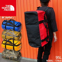 ザ・ノースフェイス THE NORTH FACE バッグ メンズ レディース NM81813 BCダッフル L 95L ベースキャンプシリーズ バックパック ダッフルバッグ ボストンバッグ アウトドア キャンプ レッド ブルー カーキ イエロー 迷彩 防水 evid