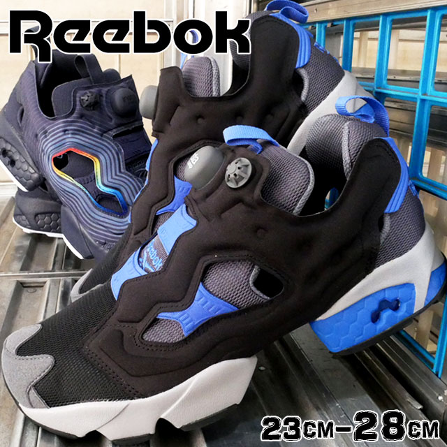 リーボック ＼ポイント8倍／リーボック Reebok メンズ レディース スニーカー インスタポンプ フューリー OG NM ローカット ランニングシューズ ハイテクスニーカー 運動靴 FV4503 ネイビー FV4207 ブラック 黒 送料無料 あす楽 evid2 |6