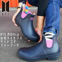 \ポイント8倍/BTS 公式グッズ レインブーツ IDOL レディース 長靴 メンズ サイドゴア ショート丈 ネイビー 雨の日 9589S 防弾少年団 公式ライ...