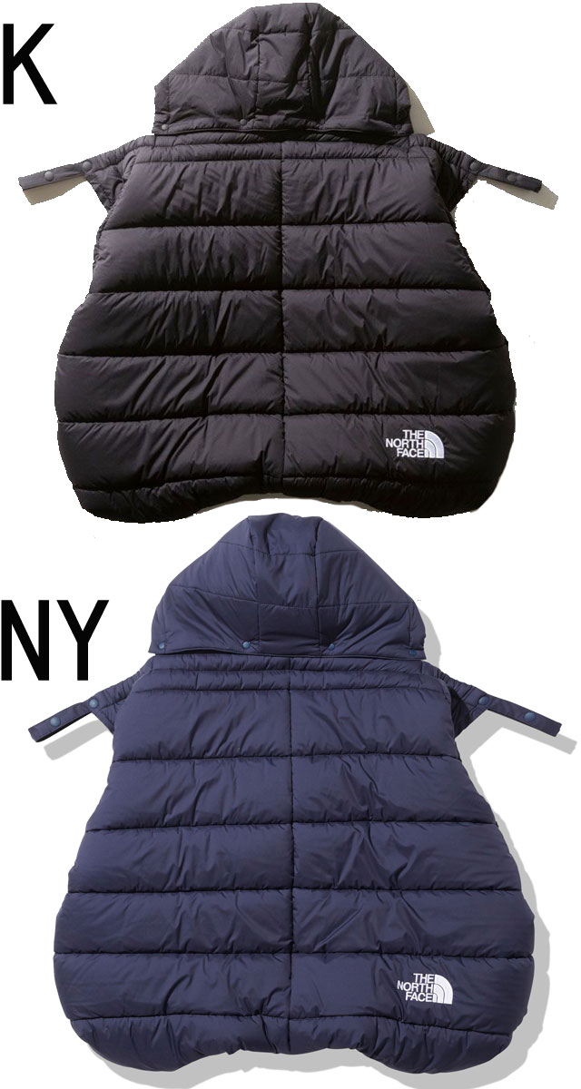 【あす楽】ザ・ノースフェイス THE NORTH FACE ベビー シェルブランケット NNB71901 ベビー用品 フード付き 抱っこひも ベビーカー アクセサリー 撥水 保温 男の子 女の子 ポケッタブル アウトドア キャンプ 【送料無料】 ギフト evid |6【s】