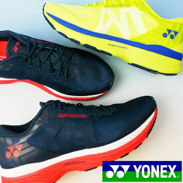 ヨネックス YONEX メンズ スニーカー セーフラン 100 メン ローカット ランニングシューズ 運動靴 パワークッション ネイビー/レッド アシッドイエロー SHR100M 送料無料 evid |6