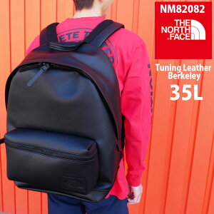 【送料無料】ザ・ノースフェイス THE NORTH FACE メンズ レディース チューニングレザーバークレー NM82082 デイパック バックパック リュックサック 35L レザー 革 PC収納 アウトドア キャンプ 【あす楽】evid