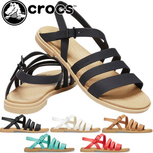 【あす楽】 クロックス crocs レディース サンダル トゥルム サンダル w ペタンコ底 カジュアルシューズ コンフォートサンダル ストラップサンダル 靴 00W ブラック 黒 1CQ オイスター 277 ダークゴールド 8C1 フレイム 3U3 ピスタチオ 206107 evid o-sg /-