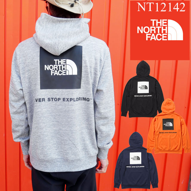 【ポイント10倍】【送料無料】ザ・ノースフェイス THE NORTH FACE メンズ バックスクエアロゴフーディー NT12142 スウェットパーカー プルオーバーパーカー フード アウター トップス ウェア上着 長袖 アウトドア キャンプ 速乾 アパレル 【あす楽】evid