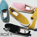 ロキシー ROXY レディース スリッポン グッドデイ ローカット スニーカー カジュアルシューズ コーデュロイ 靴 RFT214403 ブラック 黒 ピンク マスタード ブルー 送料無料 最強翌日配送 ≪11000円 福袋対象商品≫ evid