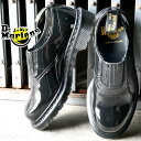 【返品交換送料無料】ドクターマーチン Dr.Martens メンズ レディース スリッポン 1461 SO スリップ オン シューズ ローカット カジュアルシューズ ドレスシューズ メイドインイングランド 靴 エナメル 26885001 ブラック 黒 あす楽 evid