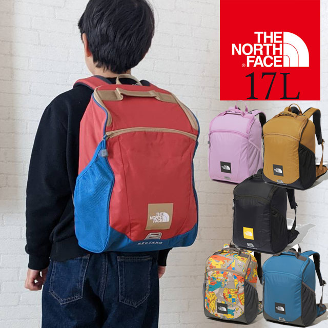 【あす楽】ザ・ノースフェイス THE NORTH FACE リュック キッズ ジュニア NMJ72203 レクタング バックパック デイパック カバン 17L 鞄 通学 通園 遠足 外出 旅行 買い物 ハイキング 男の子 女の子 【送料無料】【p】 evid