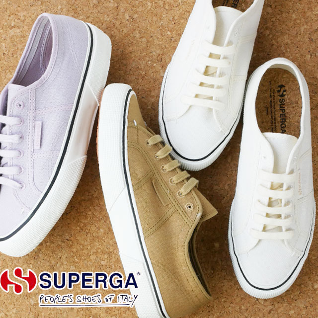 スペルガ スニーカー メンズ ＼ポイント8倍／スペルガ SUPERGA メンズ スニーカー 2490 ボウルド オーガニックキャンバス ダイ ホワイト ブラウン マジェンタ キャンバススニーカー カジュアルシューズ ローカット 紐靴 S7115SW A0A A0P A0C 送料無料 あす楽 evid