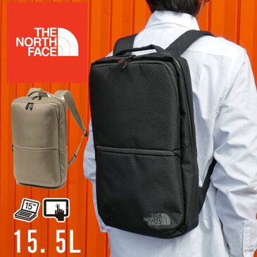 【あす楽】ザ・ノースフェイス THE NORTH FACE シャトルデイパックスリム 15.5L メンズ レディース ビジネスバッグ リュック デイバッグ バックパック PCスリーブ PC収納 タブレットスリーブ 黒 Black 通勤 通学 NM82215 【送料無料】 evid /-