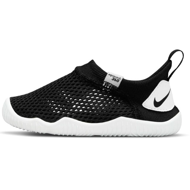 【送料無料】ナイキ NIKE 男の子 女の子 子供靴 ベビー キッズ サンダル アクアソック 360 (TD) ローカット サマーシューズ 943759-003 ブラック/ブラック-ホワイト 黒 【あす楽】evid |5