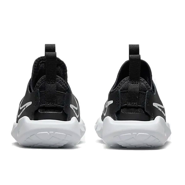 【あす楽】ナイキ NIKE 男の子 子供靴 キッズ ベビー スリッポン フレックスランナー 2 (TDV) ベビーシューズ DJ6039-002 ブラック/ホワイト-フォトブルー 黒 【送料無料】 evid |5