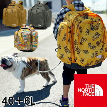 【あす楽】ザ・ノースフェイス THE NORTH FACE リュックサック キッズ ジュニア NMJ71700 サニーキャンパー40＋6 リュック バッグ バッグパック デイパック 2way アウトドア キャンプ 男の子 女の子 子供 40L 6L 【送料無料】 evid