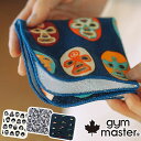 \最大500円クーポン有/ジムマスター gym master ハンドタオル メンズ レディース G821692 ハッピーペイント ハンカチ コットン100% アウトドア キャンプ 海 川 プール お出かけ タオル地 evid |2 メール便送料無料