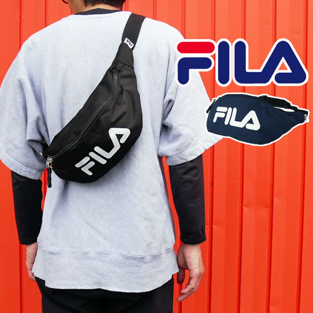 フィラ FILA ボディバッグ メンズ レディース ワンショルダーバッグ ヒップバッグ ウエストバッグ ウエストポーチ ロゴ ユニセックス スポーツ スポーティー FM2065 【メール便送料無料】evid /-