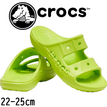 【あす楽】 クロックス crocs レディース サンダル バヤサンダル スライドサンダル コンフォートシューズ シャワーサンダル シャワサン ビーチサンダル ビーサン 靴 207627 3TX ライムパンチ 【送料無料】 evid 【p】