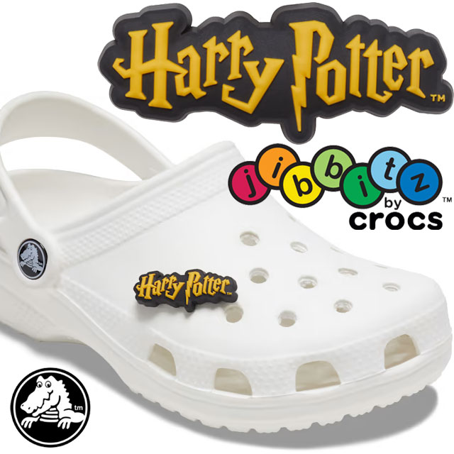 500OFFݥͭå crocs ӥå Jibbits å  ǥ 10007632 ϥ꡼ݥå  ꡼ HARRY POTTER LOGO  evid