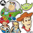 クロックス crocs ジビッツ jibbitz キッズ メンズ レディース10009670 ディズニー 5個セット トイストーリー4 Toy Story ラバ...