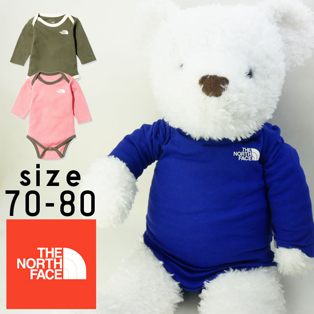 【あす楽】 ザ・ノースフェイス THE NORTH FACE ベビー 男の子 女の子 ロングスリーブコットンロンパース カバーオール 長袖 BABY 赤ちゃん 吸汗速乾 オーガニックコットン NTB62205 ラピスブルー ミスティライズ ニュートープ 【送料無料】 evid |5