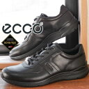 エコー ecco メンズ 防水 スニーカー アービング ゴアテックス 511614 01001 ブラック 黒 カジュアルシューズ ローカット レザースニーカー ...